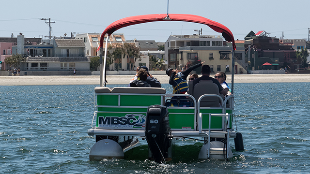 Pontoon Boat Rental | Image 3 | MBSC San Diego, CA