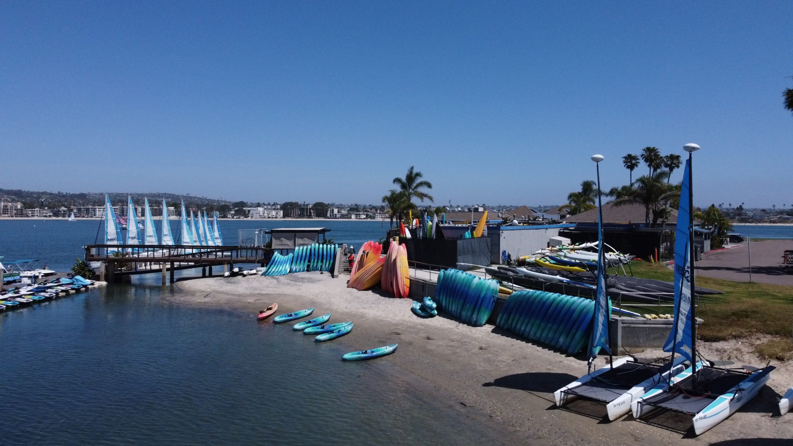 San Diego kayak rentals on Mission Bay