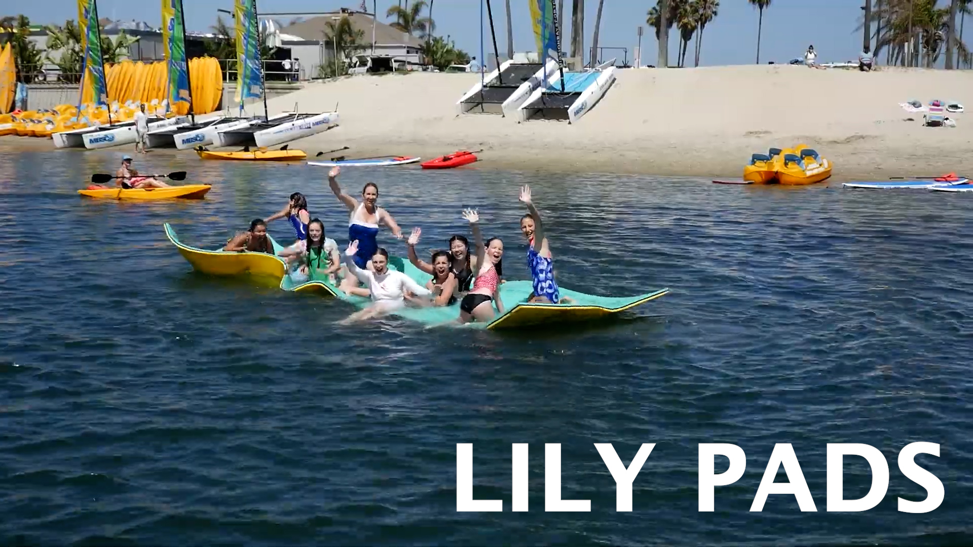 Lily Pad rental on Mission Bay in San Diego