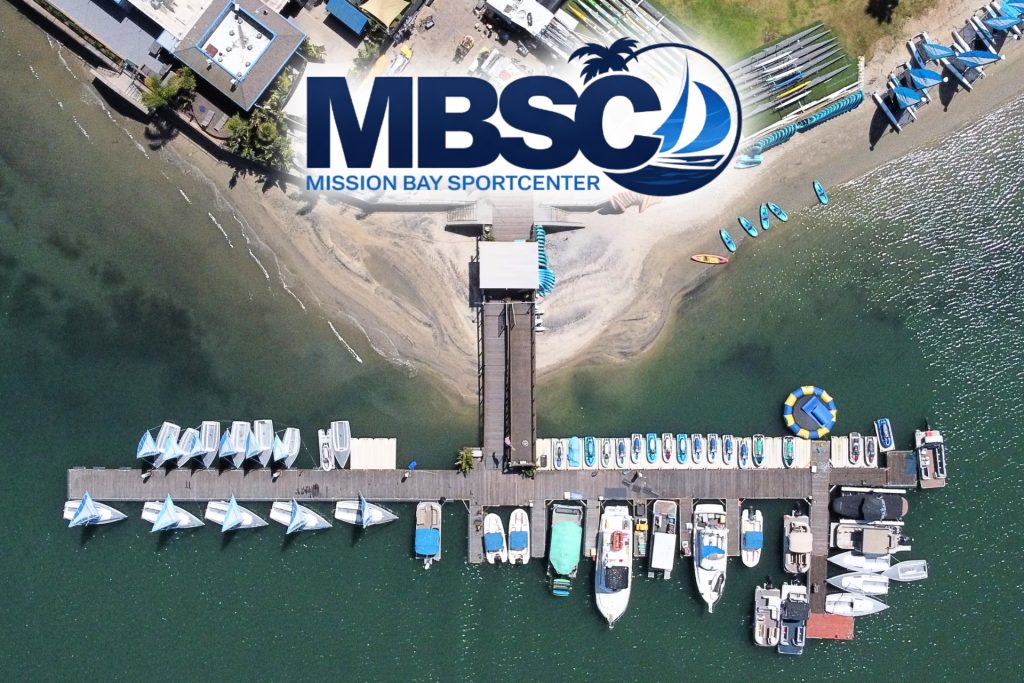 Mission Bay Sportcenter waterfront rental location on Mission Bay in San Diego