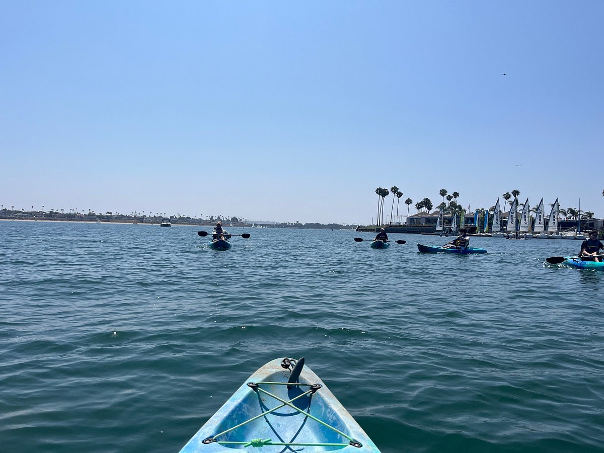 Tandem kayak rental on Mission Bay