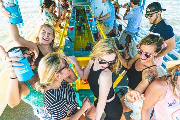 Birthday party boat rental San Diego Mission Bay