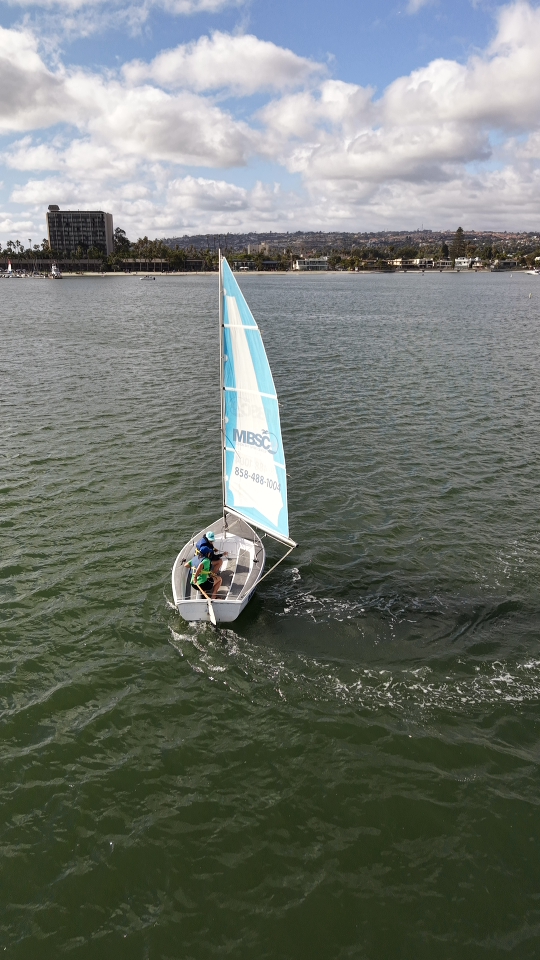 Catalina 14.2 Sailboat at Mission Bay Sportcenter in San Diego