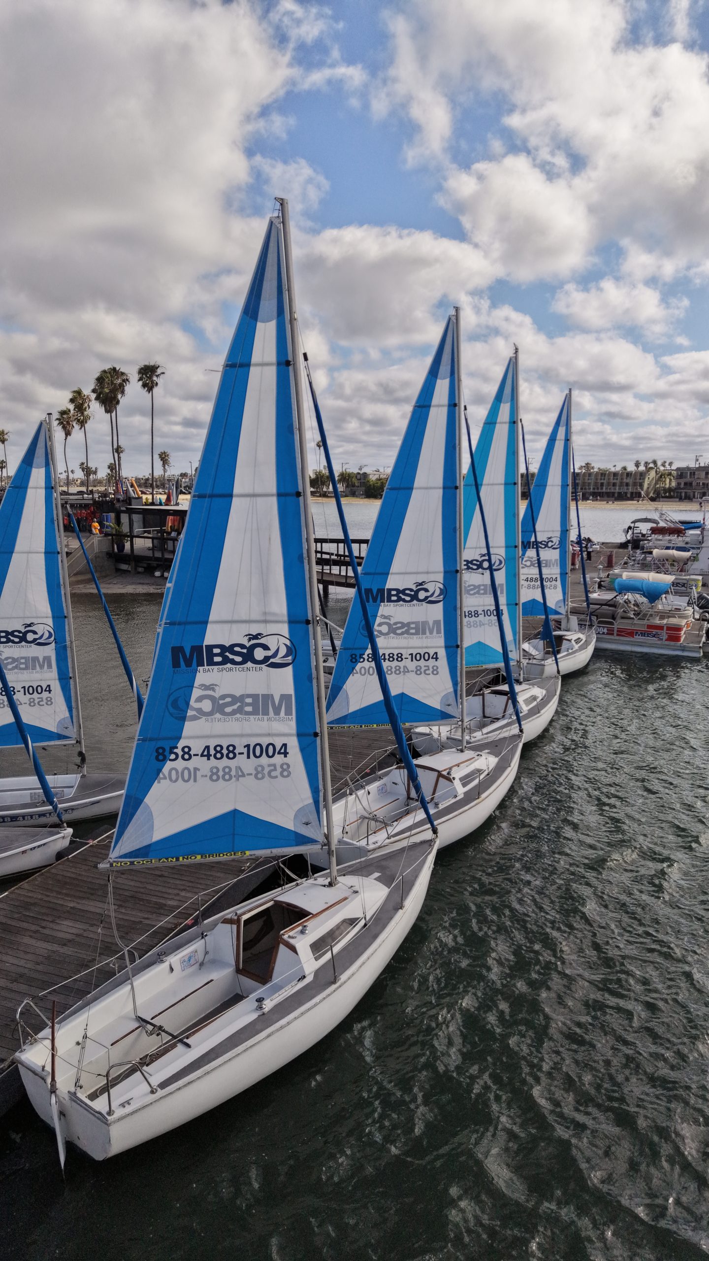 Capri 22 Sailboat at Mission Bay Sportcenter in San Diego